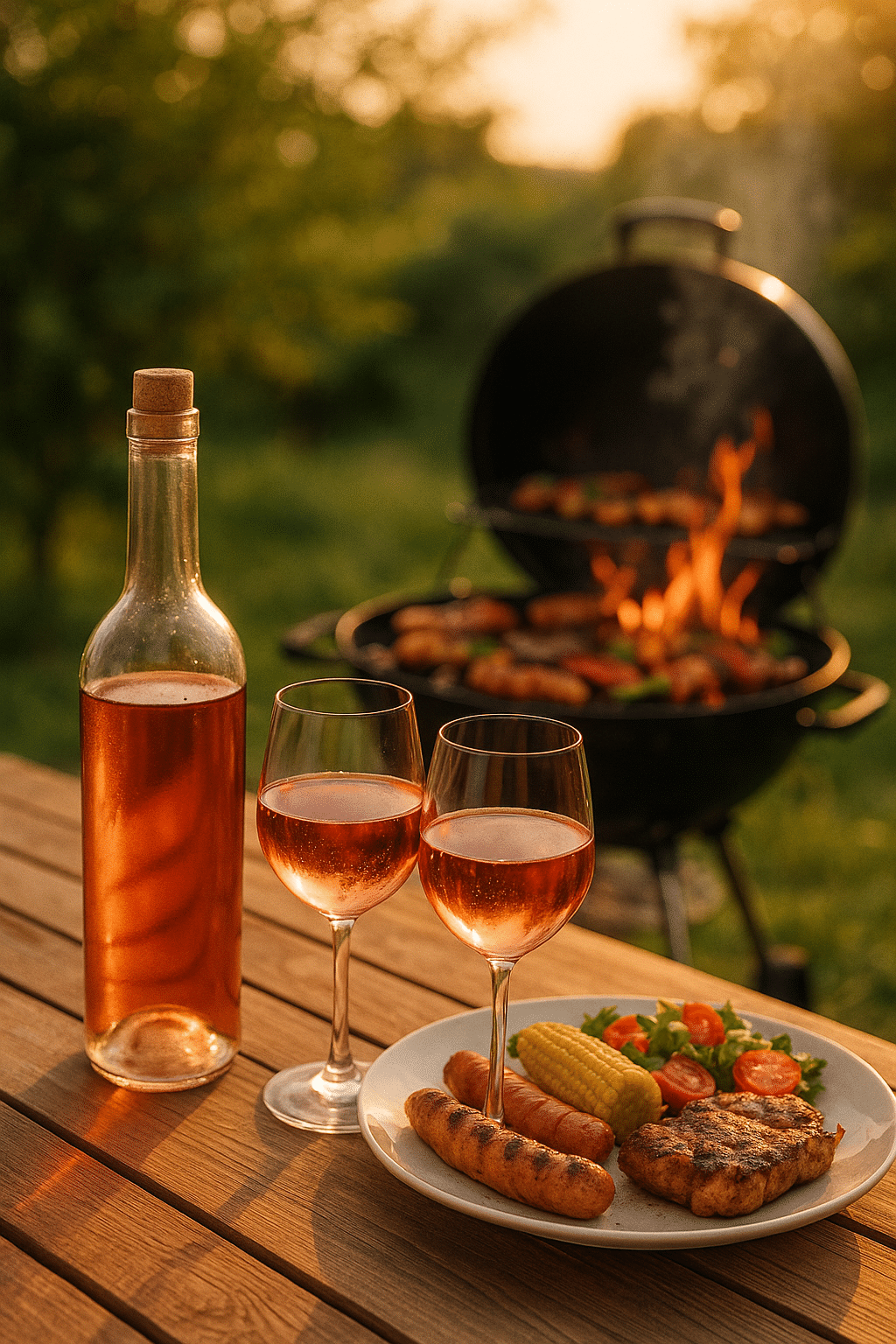 Rosévin: Den perfekte ledsager til grillmad og sommeraftener